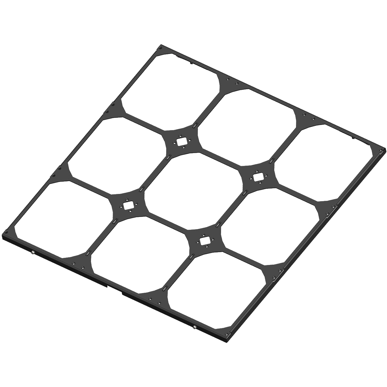 A large main feature product image of Watercool MO-RA IV 400 140mm Fan Frame