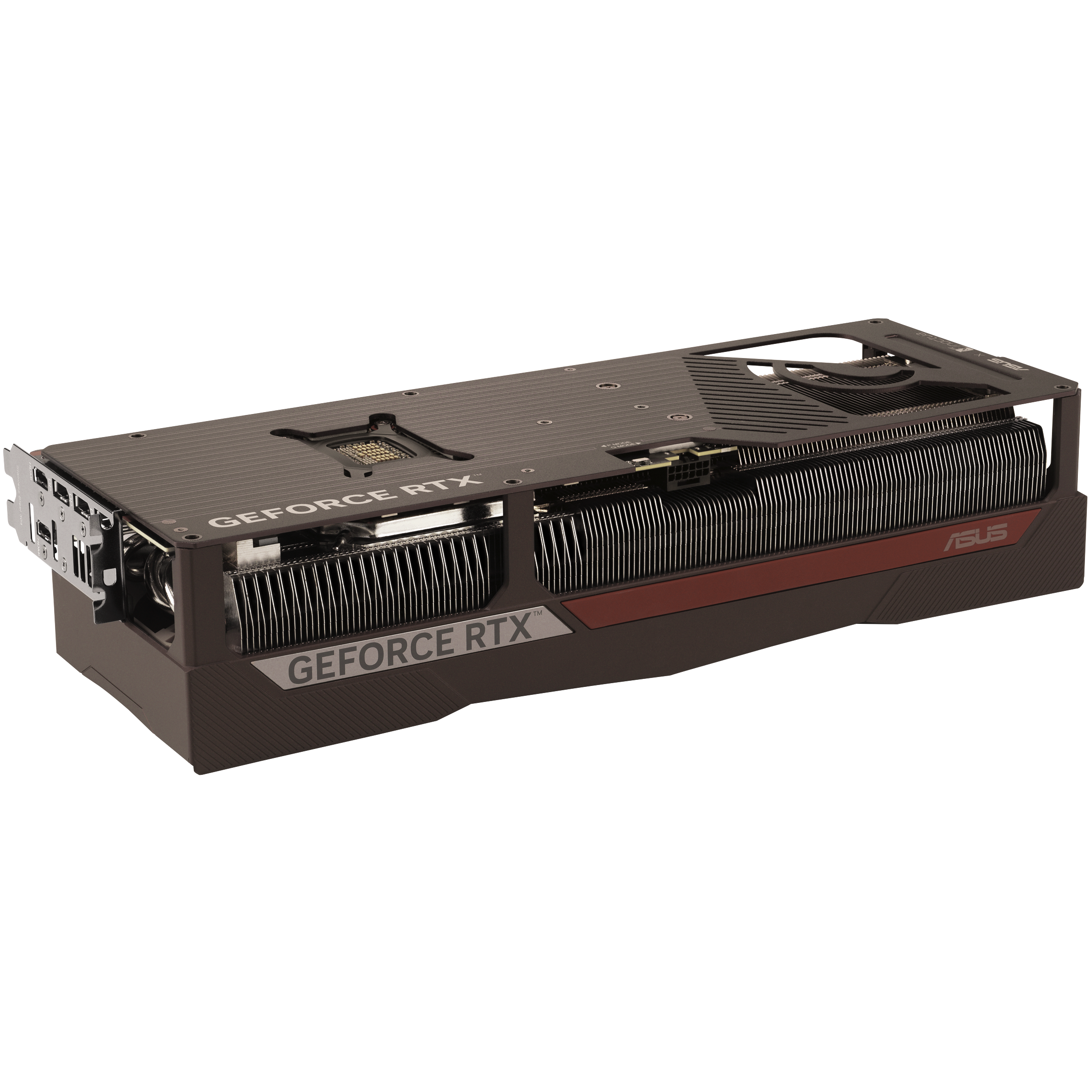 A large main feature product image of ASUS GeForce RTX 5080 OC 16GB GDDR7 - Noctua Edition