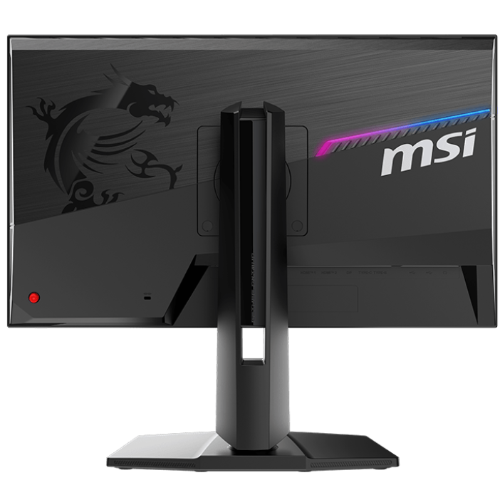 A large main feature product image of MSI MPG 242R X60N - 24" 1080p 600Hz 0.1ms Rapid TN Gaming Monitor 