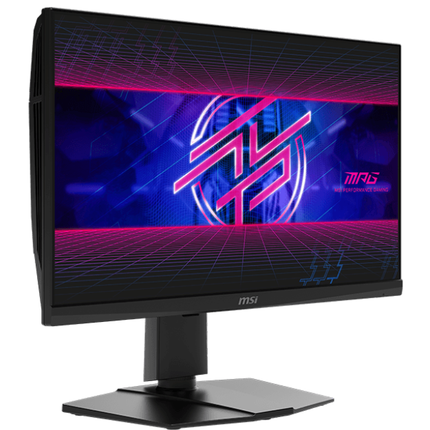 A large main feature product image of MSI MPG 242R X60N - 24" 1080p 600Hz 0.1ms Rapid TN Gaming Monitor 