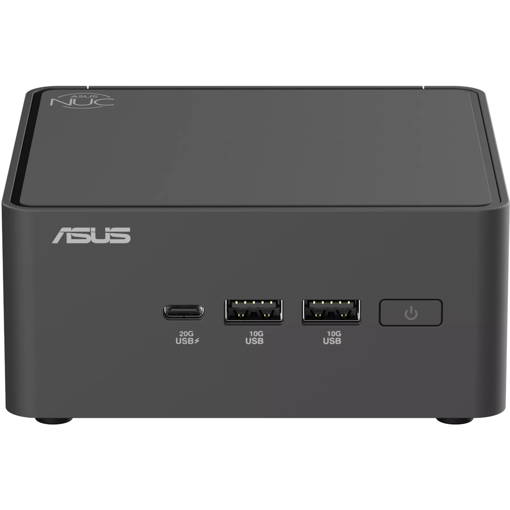 A large main feature product image of ASUS NUC 15 Pro Core 5 210H Tall Barebones Mini PC