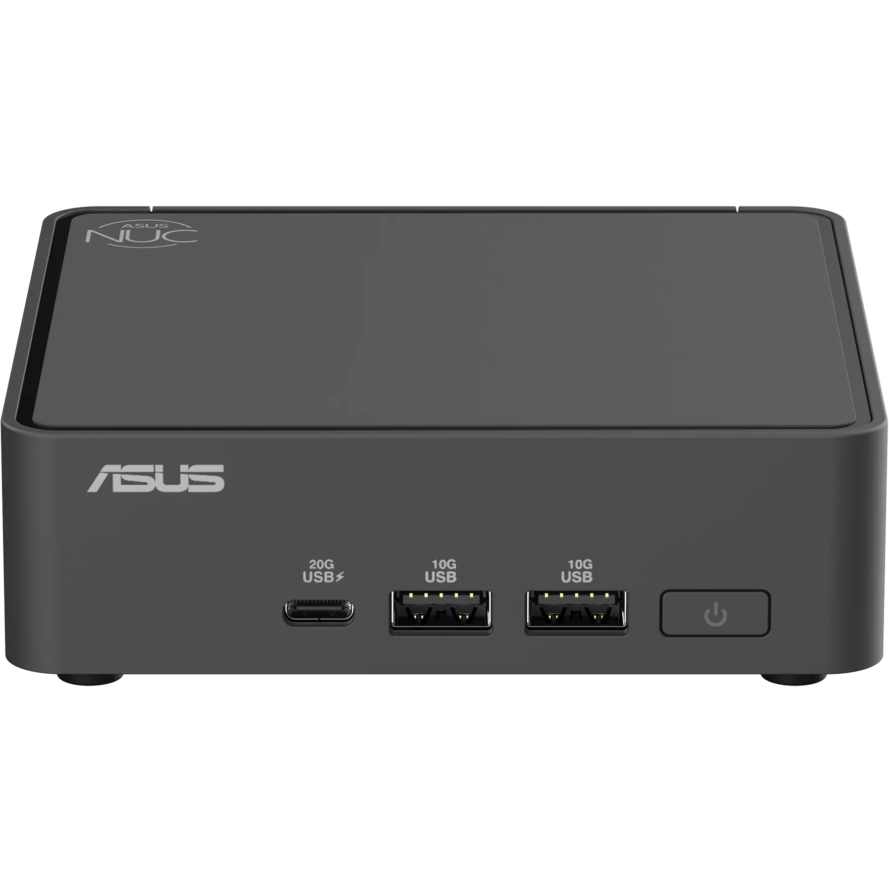 A large main feature product image of ASUS NUC 15 Pro Core 5 210H Slim Barebones Mini PC
