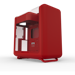 A product image of HYTE X50 Tempered Glass Mid Tower Case (Wild Cherry)
