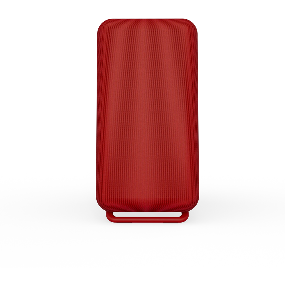 A large main feature product image of HYTE X50 Tempered Glass Mid Tower Case (Wild Cherry)