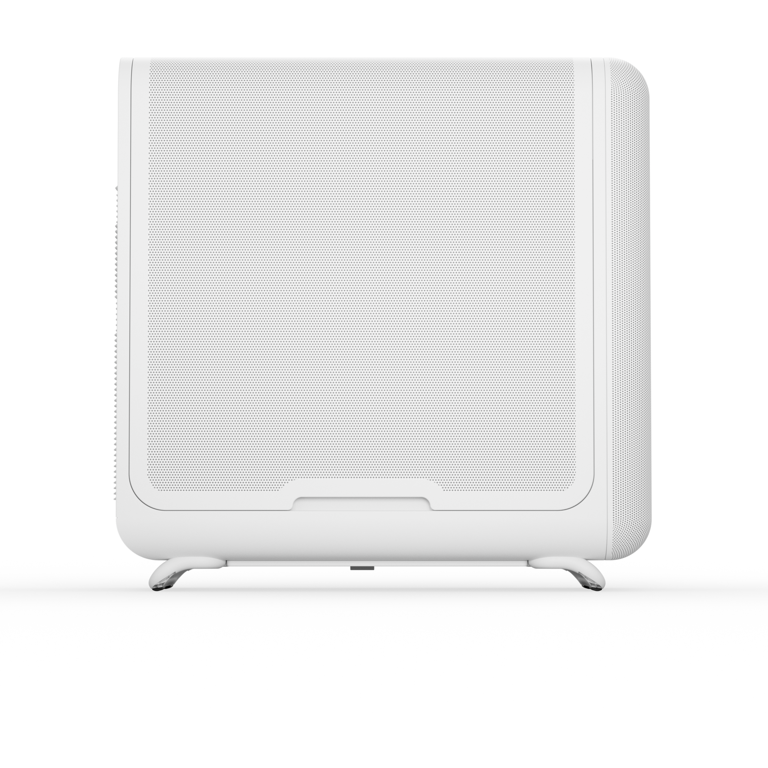 A large main feature product image of HYTE X50 Mesh Mid Tower Case (Snow White)