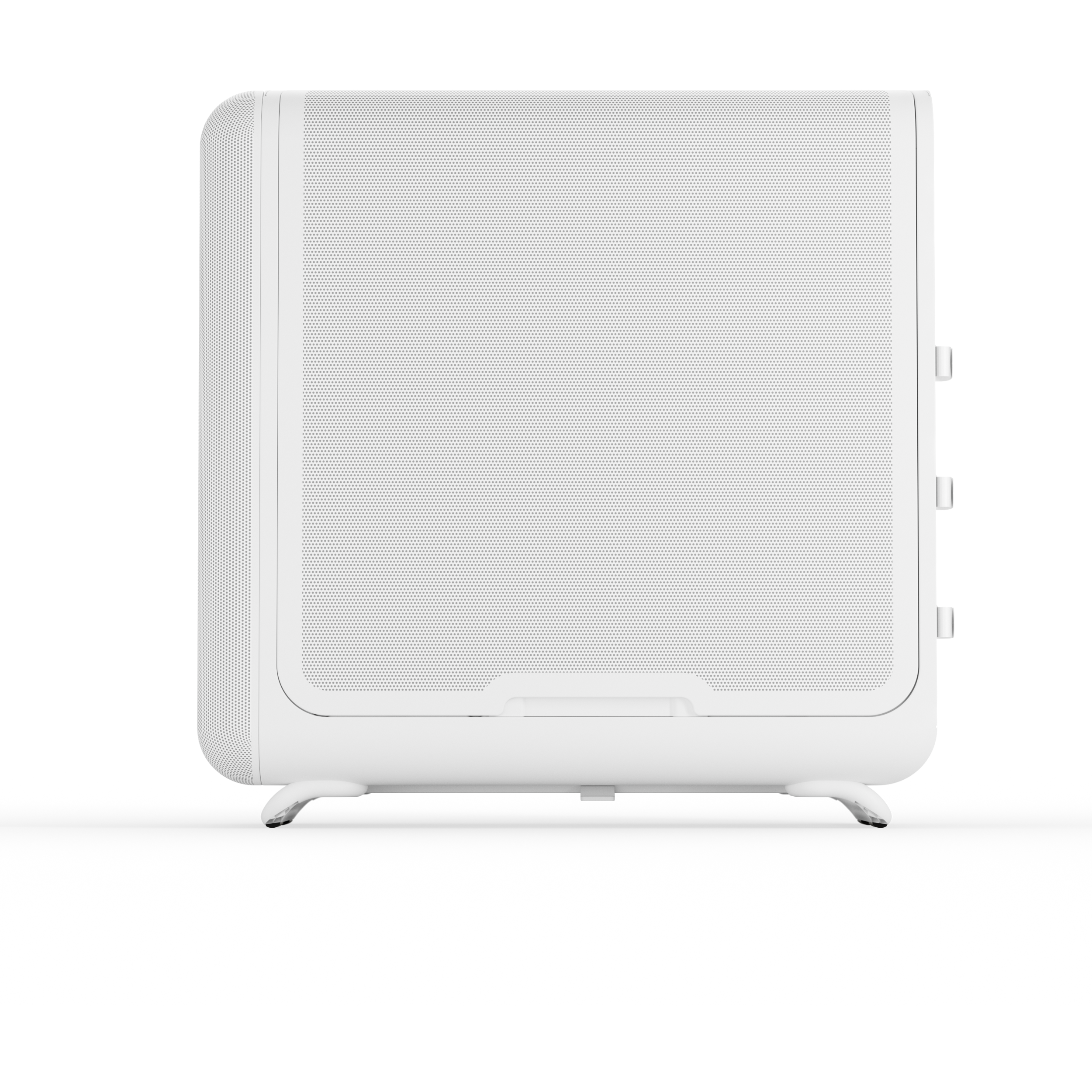 A large main feature product image of HYTE X50 Mesh Mid Tower Case (Snow White)