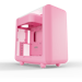 A product image of HYTE X50 Tempered Glass Mid Tower Case (Strawberry Milk)