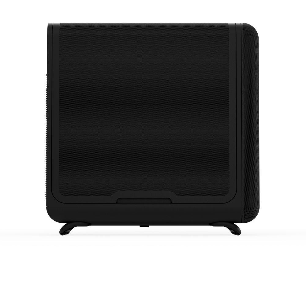 A large main feature product image of HYTE X50 Mesh Mid Tower Case (Pitch Black)