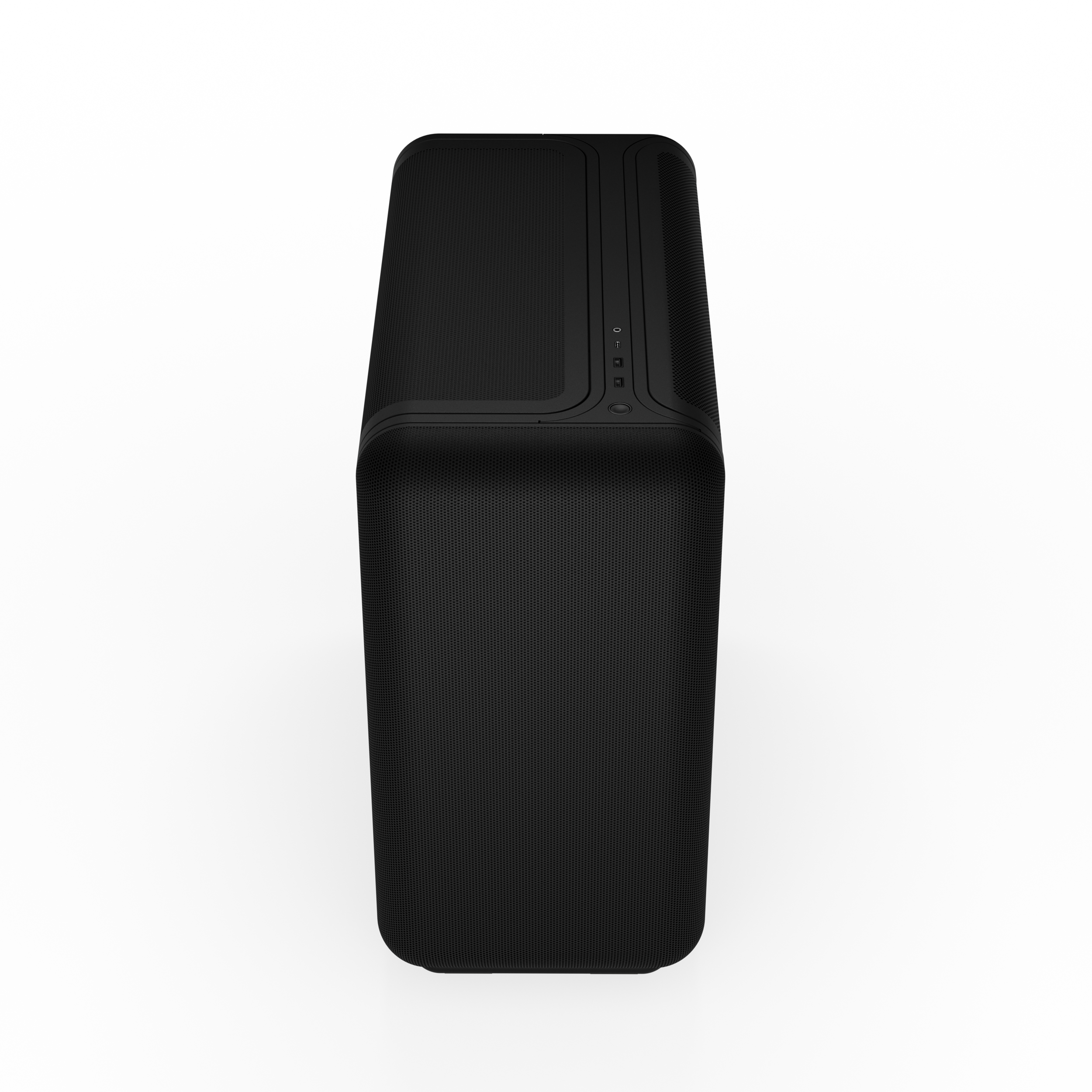 A large main feature product image of HYTE X50 Mesh Mid Tower Case (Pitch Black)