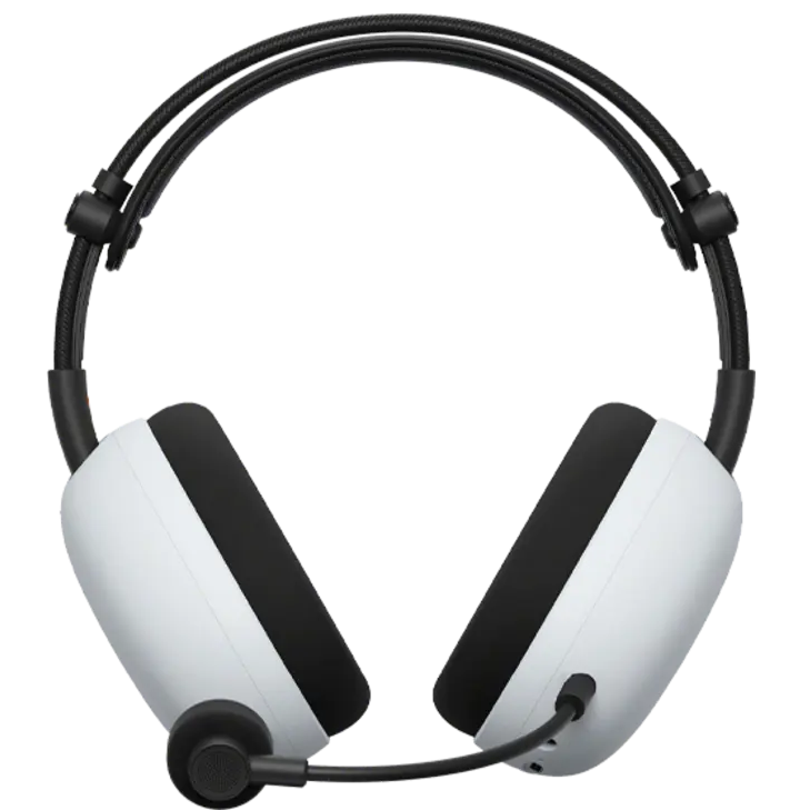 A large main feature product image of SONY InZone H9II Tri-Band Wireless Gaming Headset - White