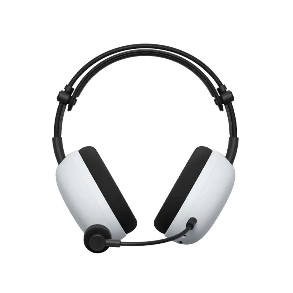 A large main feature product image of SONY InZone H9II Tri-Band Wireless Gaming Headset - White