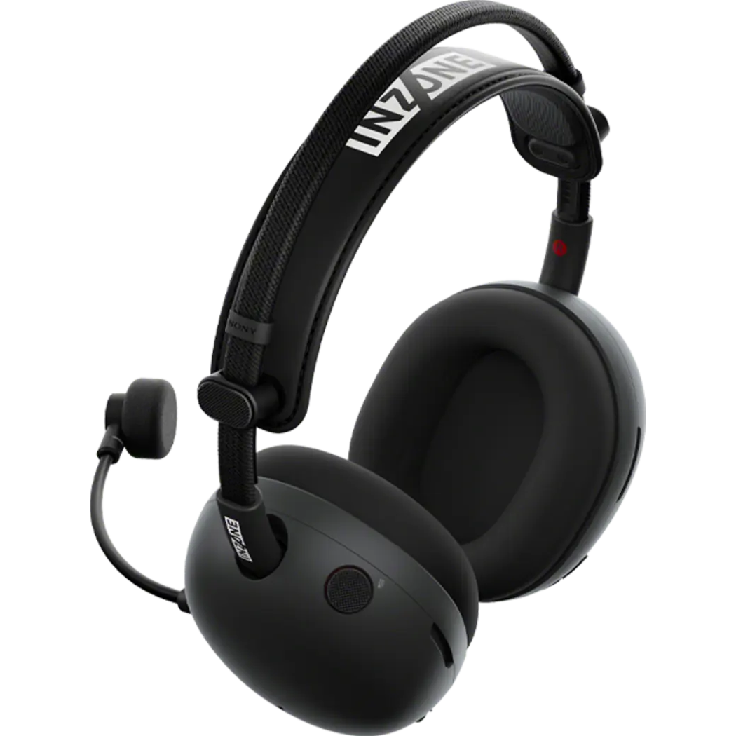 A large main feature product image of SONY InZone H9II Tri-Band Wireless Gaming Headset - Black