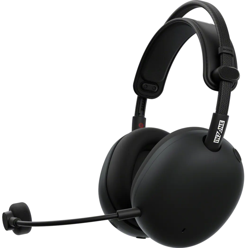 A large main feature product image of SONY InZone H9II Tri-Band Wireless Gaming Headset - Black
