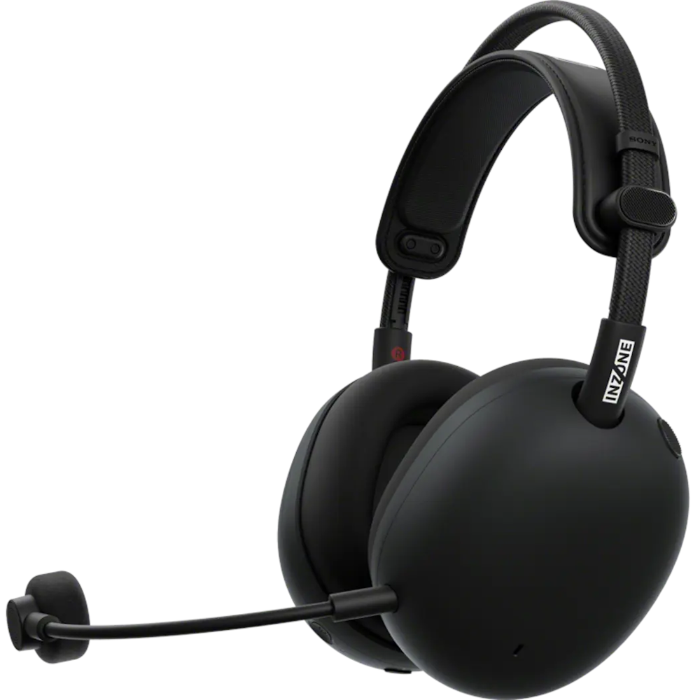 A large main feature product image of SONY InZone H9II Tri-Band Wireless Gaming Headset - Black