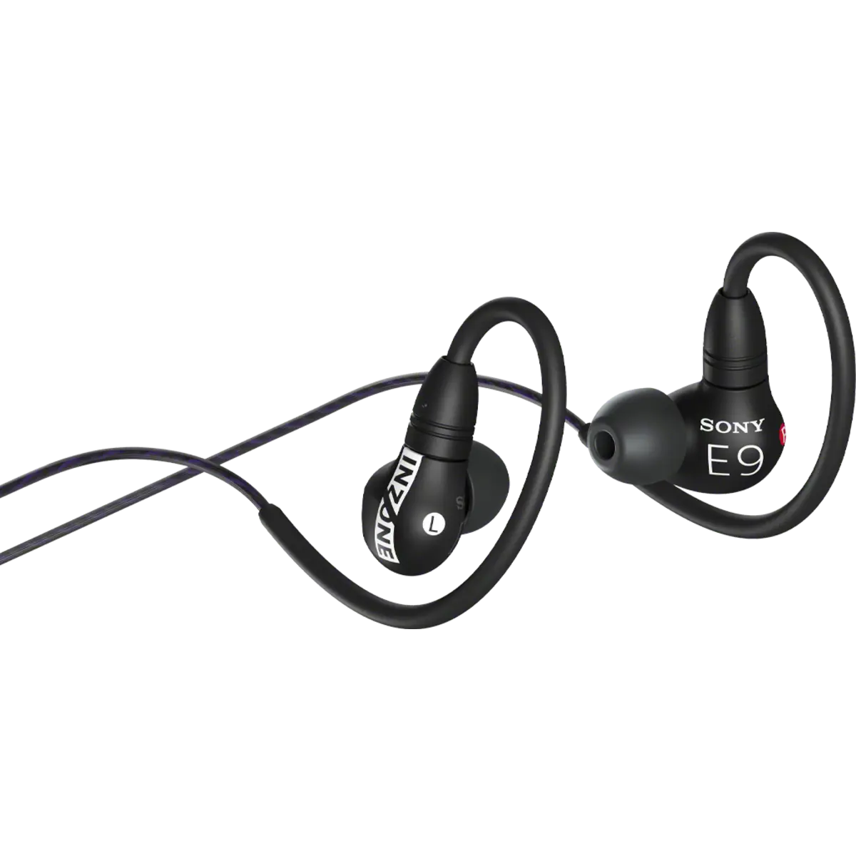 A large main feature product image of SONY InZone E9 Wired In-Ear Monitor