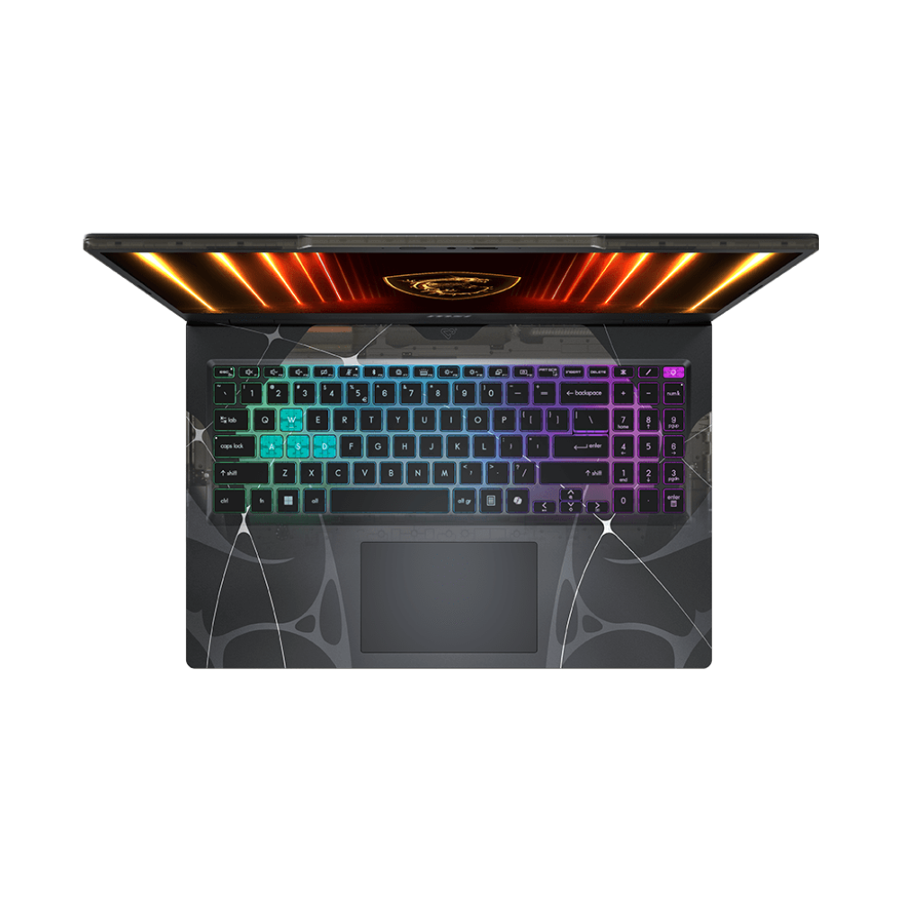 A large main feature product image of MSI Cyborg A15 (B2H) - 15.6" 144Hz, Ryzen 5 240, RTX 5050, 16GB/512GB - Win 11 Gaming Notebook