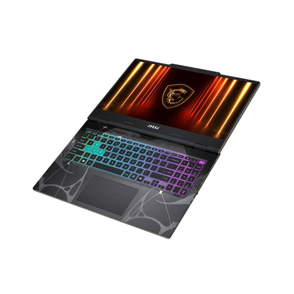 A large main feature product image of MSI Cyborg A15 (B2H) - 15.6" 144Hz, Ryzen 5 240, RTX 5060, 16GB/512GB - Win 11 Gaming Notebook