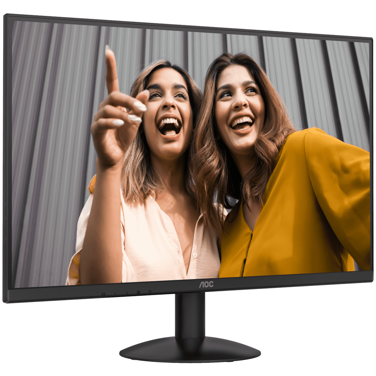 A large main feature product image of AOC Q27B30E - 27" 1440p 75Hz IPS Monitor