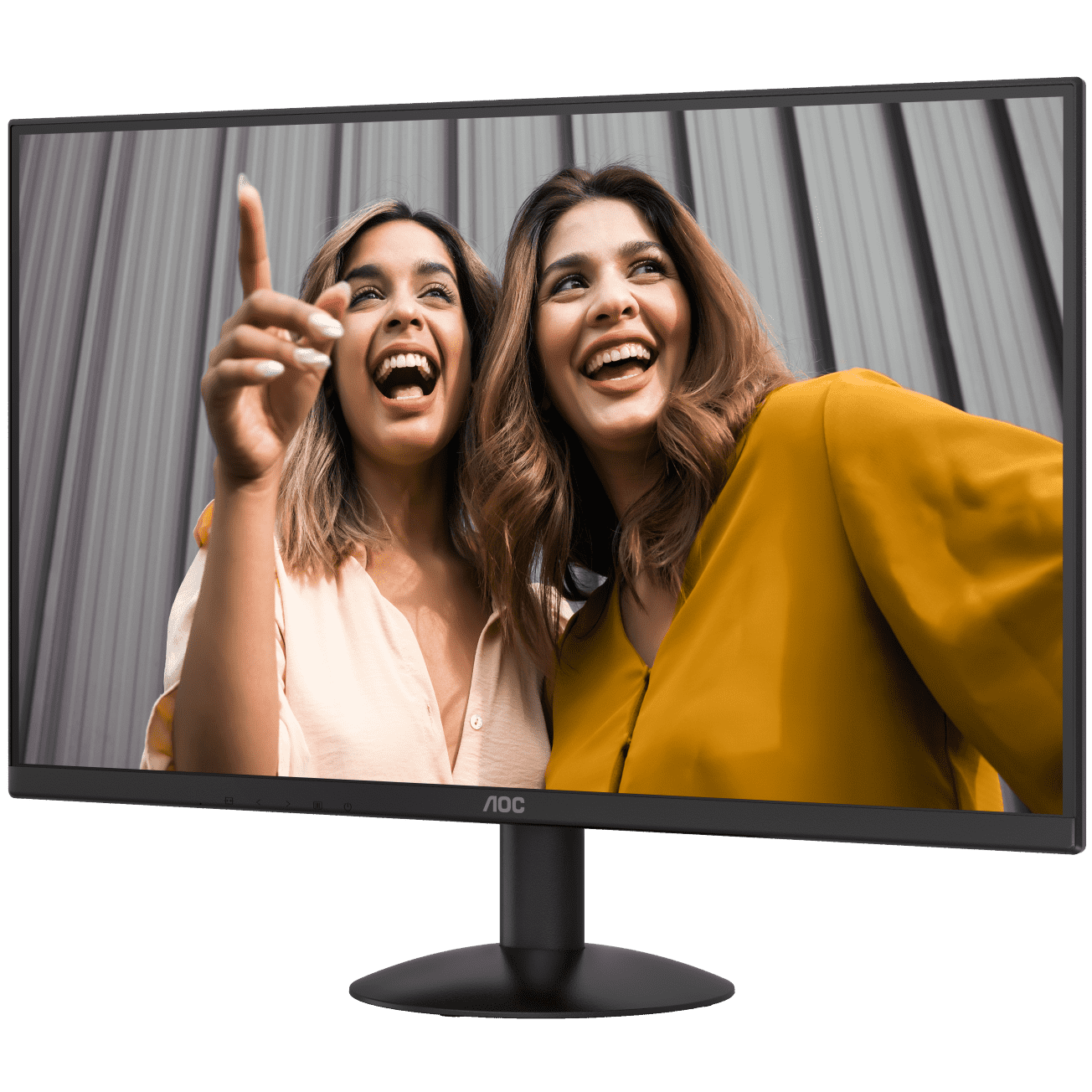 A large main feature product image of AOC Q27B30E - 27" 1440p 75Hz IPS Monitor