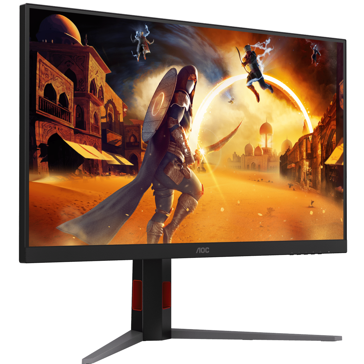 A large main feature product image of AOC Gaming U32G4 - 32" 1080p 320Hz / 4K 2160p 160Hz Dual-Mode Fast IPS Monitor