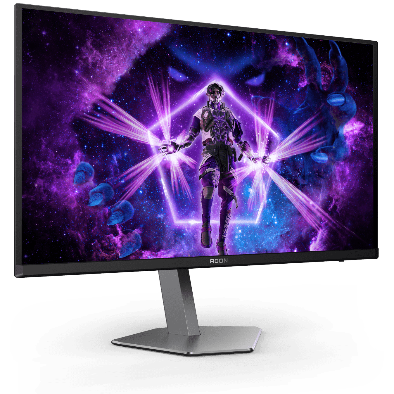 A large main feature product image of AOC Gaming AG276QSD - 27" 1440p 360Hz QD-OLED Monitor
