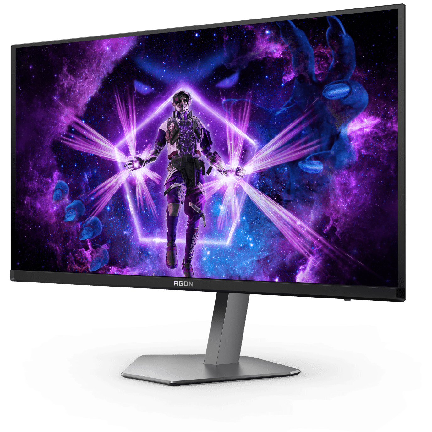 A large main feature product image of AOC Gaming AG276QSD - 27" 1440p 360Hz QD-OLED Monitor