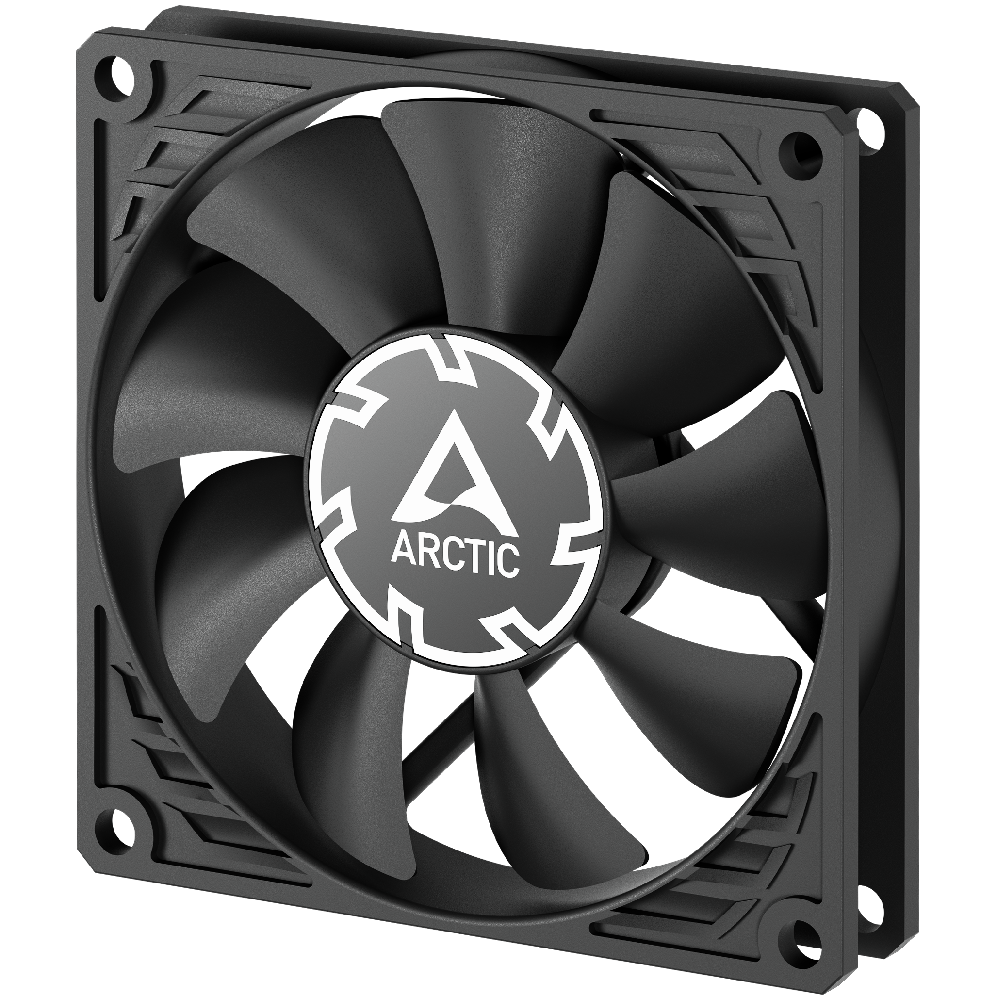 A large main feature product image of ARCTIC P8 Slim PWM PST 80mm Fan (Black)