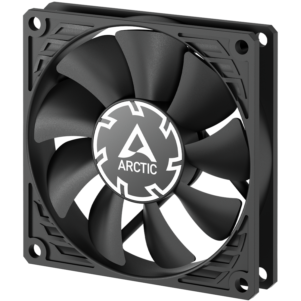 A large main feature product image of ARCTIC P8 Slim PWM PST 80mm Fan (Black)