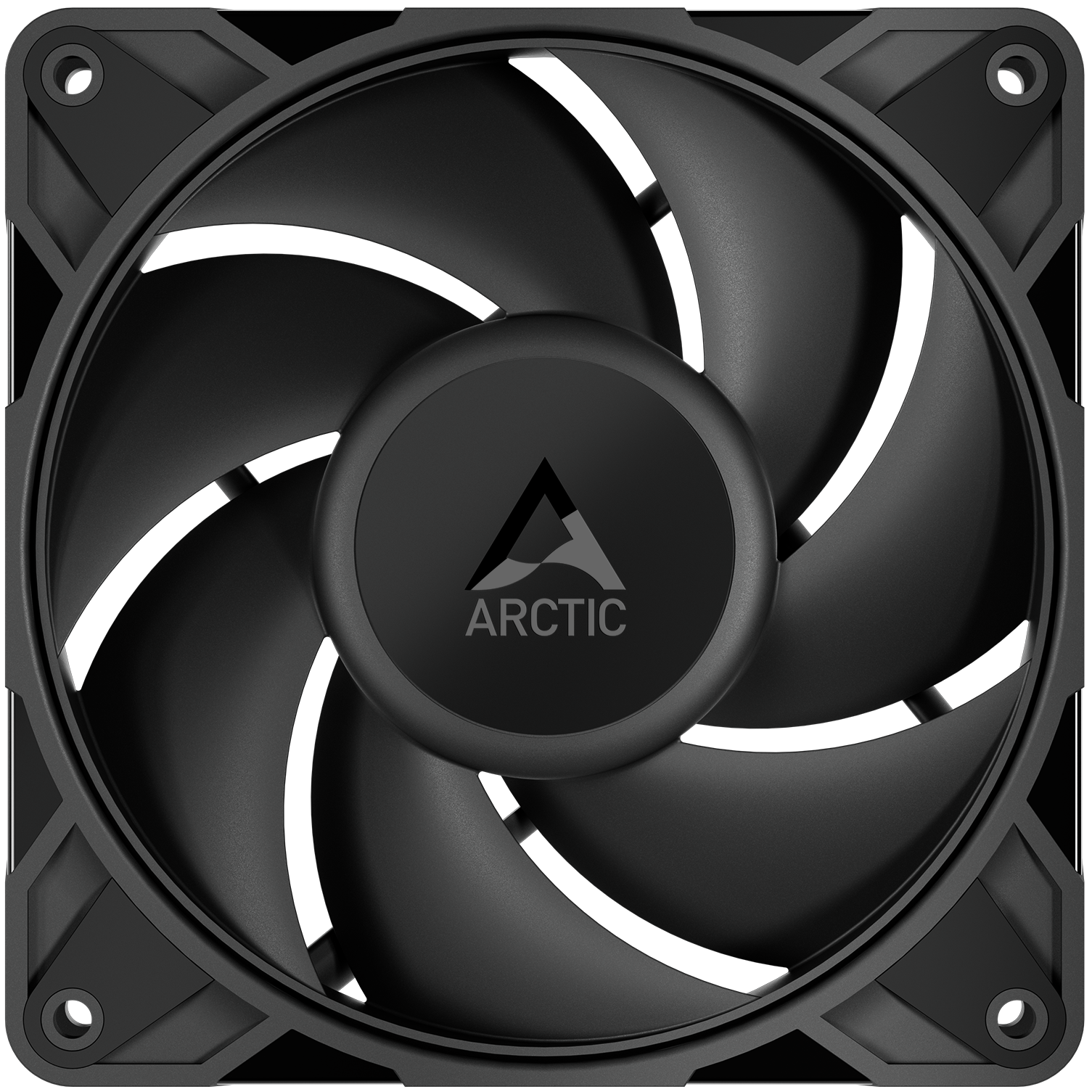 A large main feature product image of ARCTIC P12 Pro PST 120mm Performance PWM Fan (Black)