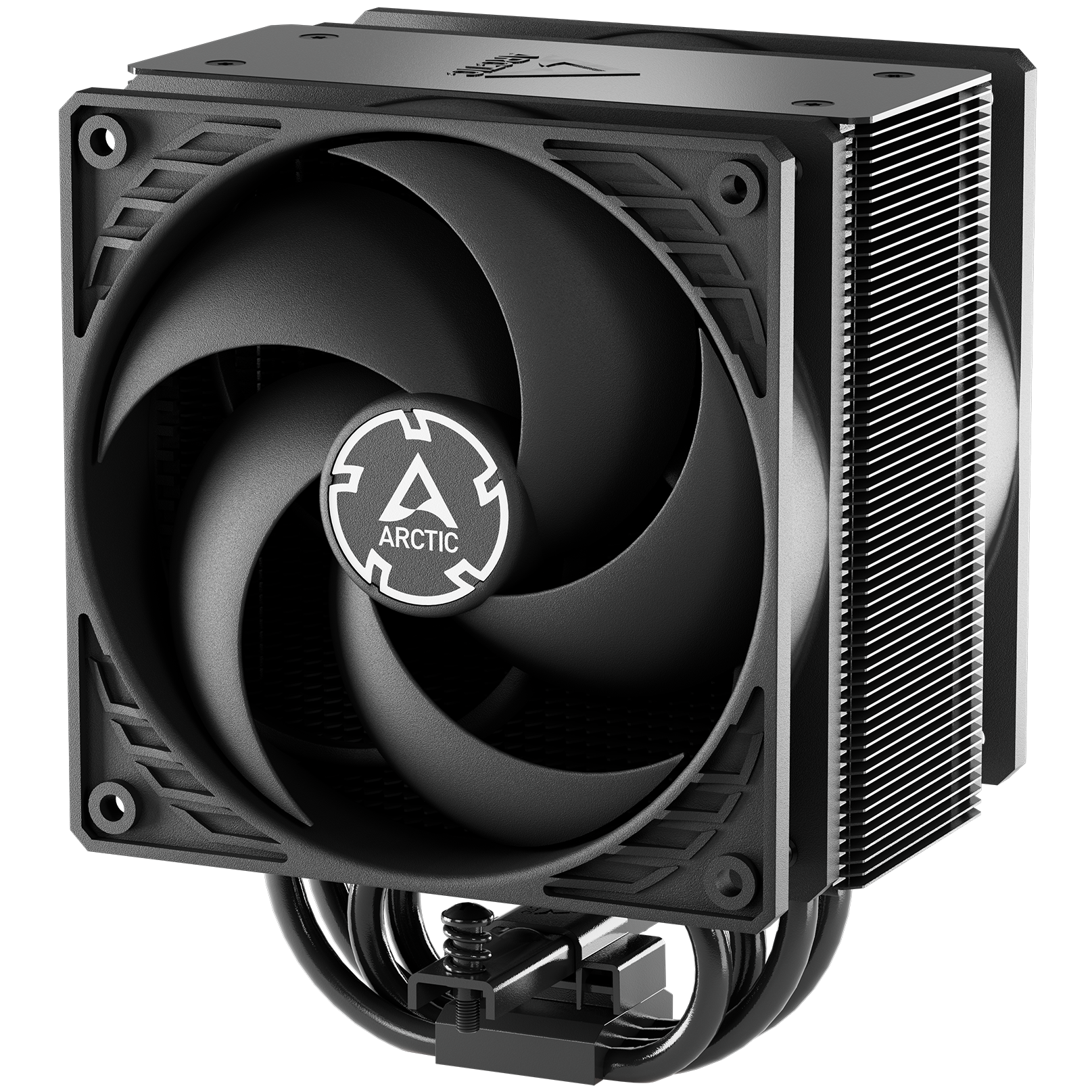 A large main feature product image of ARCTIC Freezer 36 Dual-Tower CPU Cooler (Black)
