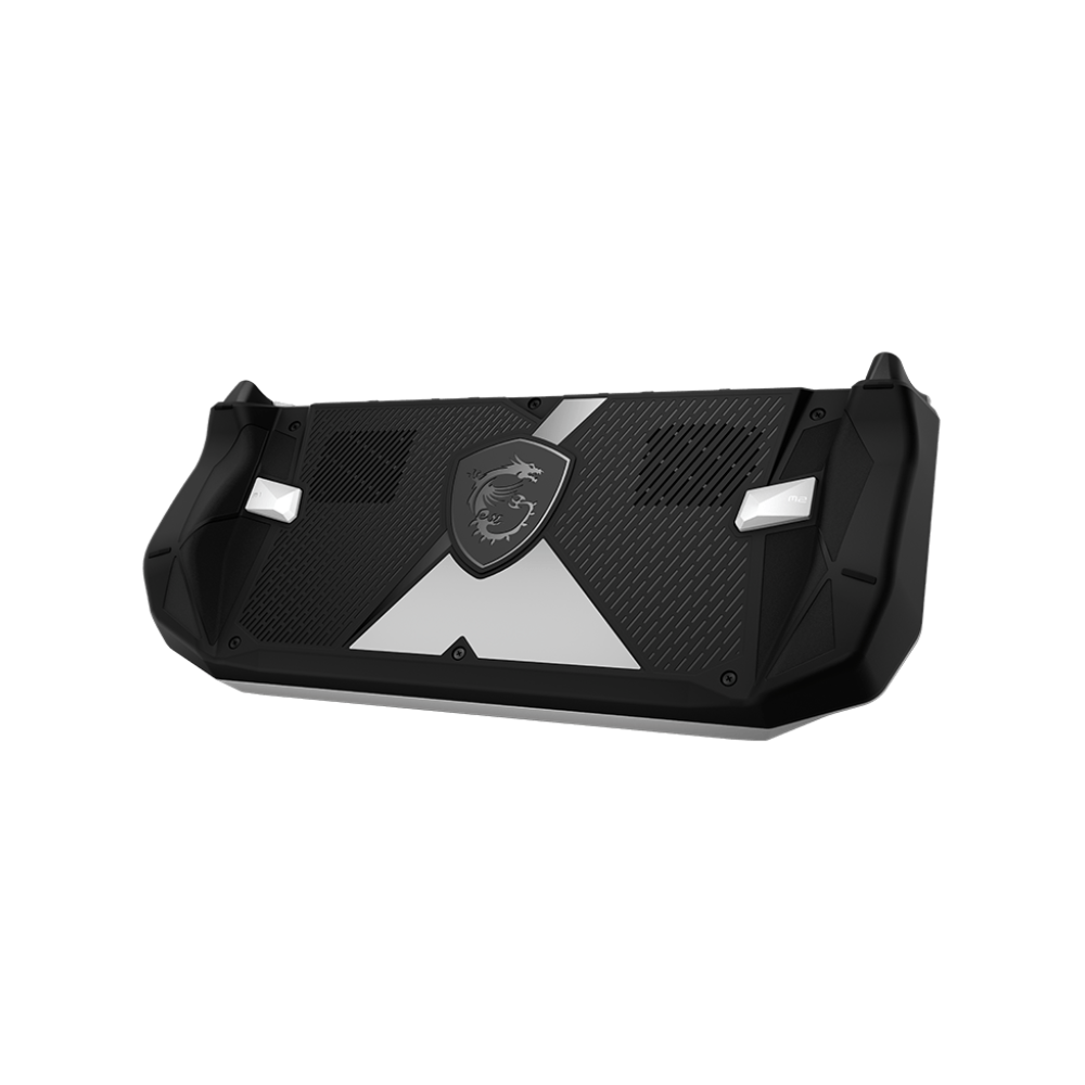 A large main feature product image of MSI Claw A8 (BZ2EM) - 8" 120Hz, Ryzen Z2 Extreme, 24GB/1TB - Win 11 Gaming Handheld (Polar Tempest)