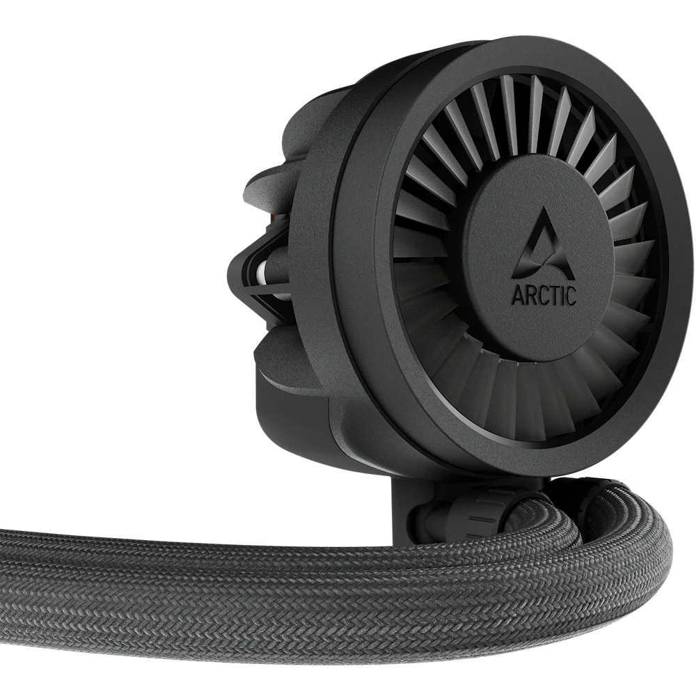 A large main feature product image of ARCTIC Liquid Freezer III Pro 420mm AIO Liquid CPU Cooler (Black)