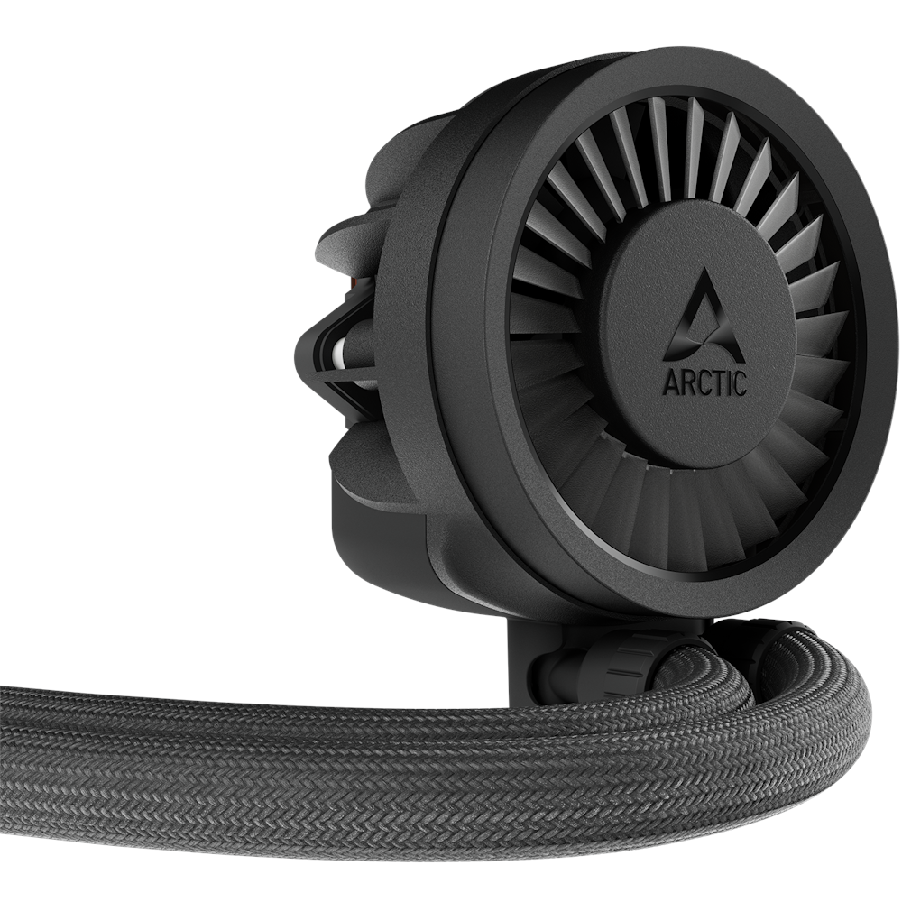 A large main feature product image of ARCTIC Liquid Freezer III Pro 360mm AIO Liquid CPU Cooler (Black)