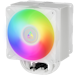 A product image of ARCTIC Freezer 36 ARGB Dual-Tower CPU Cooler (White)