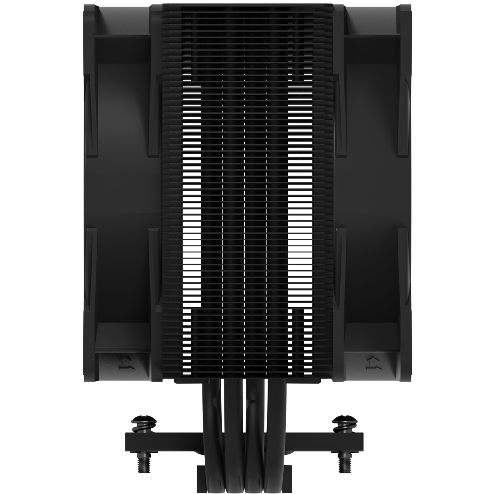 A large main feature product image of ARCTIC Freezer 36 ARGB Dual-Tower CPU Cooler (Black)