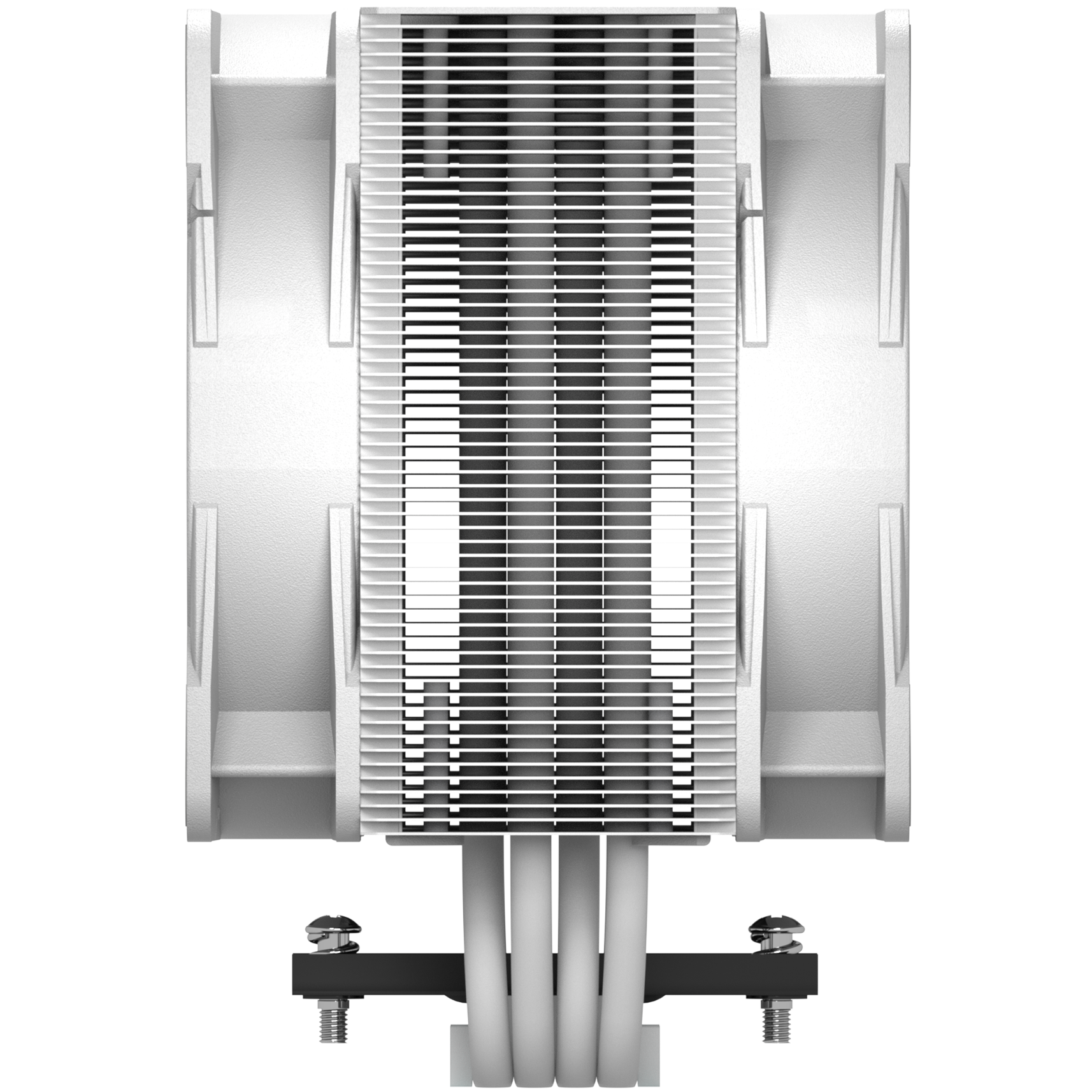 A large main feature product image of ARCTIC Freezer 36 ARGB Dual-Tower CPU Cooler (White)