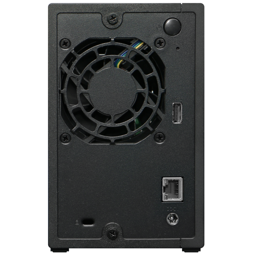 A large main feature product image of Asustor Drivestor 2 Lite 2-Bay NAS - 1.7GHz Quad-Core, 1GB RAM, 1GbE