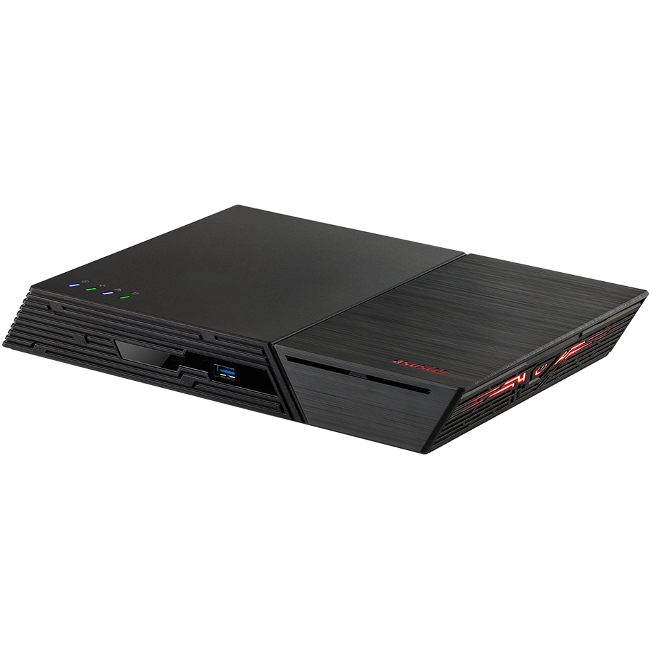 A large main feature product image of Asustor Flashstor 6 FS6706T 6-Bay NAS - 2.0GHz, 4GB RAM, Dual 2.5GbE