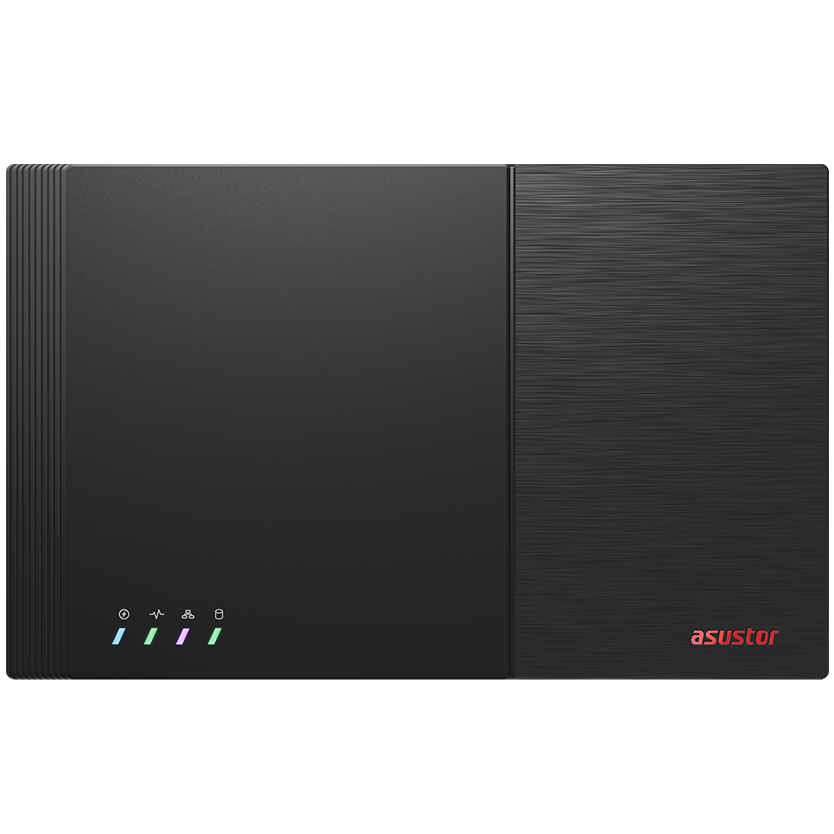 A large main feature product image of Asustor Flashstor 6 FS6706T 6-Bay NAS - 2.0GHz, 4GB RAM, Dual 2.5GbE