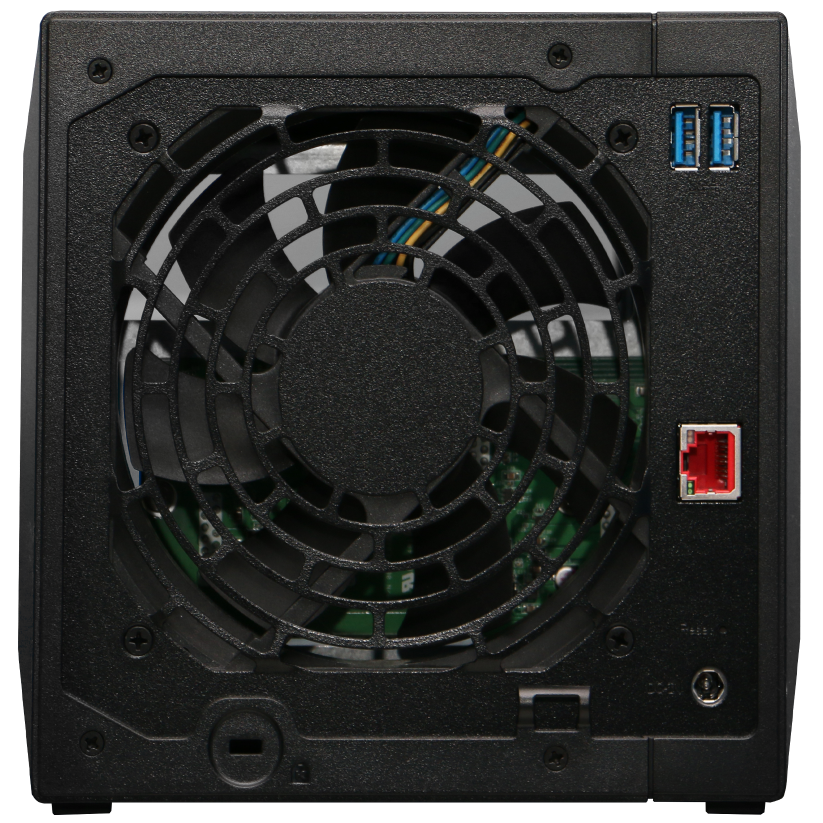 A large main feature product image of Asustor Drivestor 2 Pro Gen2 4-Bay NAS - 1.7GHz Quad-Core, 2GB RAM, 2.5GbE