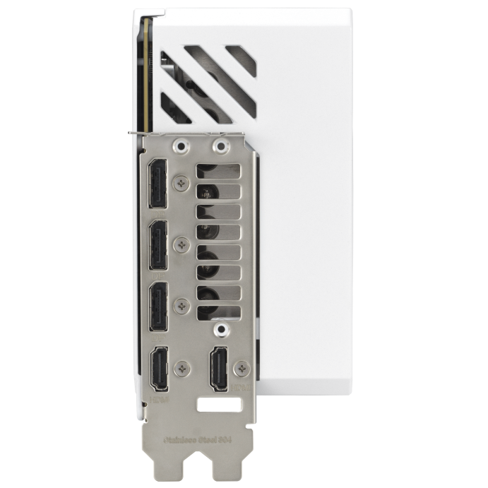 A large main feature product image of ASUS GeForce RTX 5090 ROG Astral OC 32GB GDDR7 - White