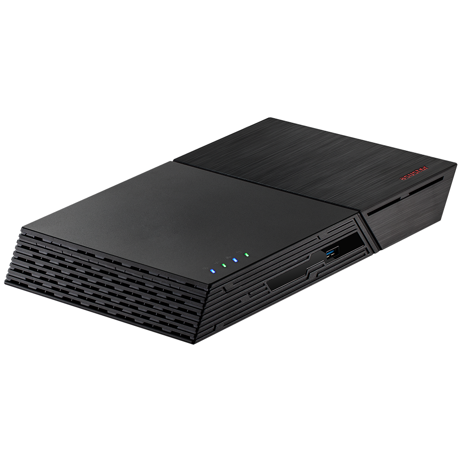 A large main feature product image of Asustor Flashtor 12 Gen2 12-Bay NAS - 2.3GHz Quad-Core, 16GB RAM, Dual 10GbE