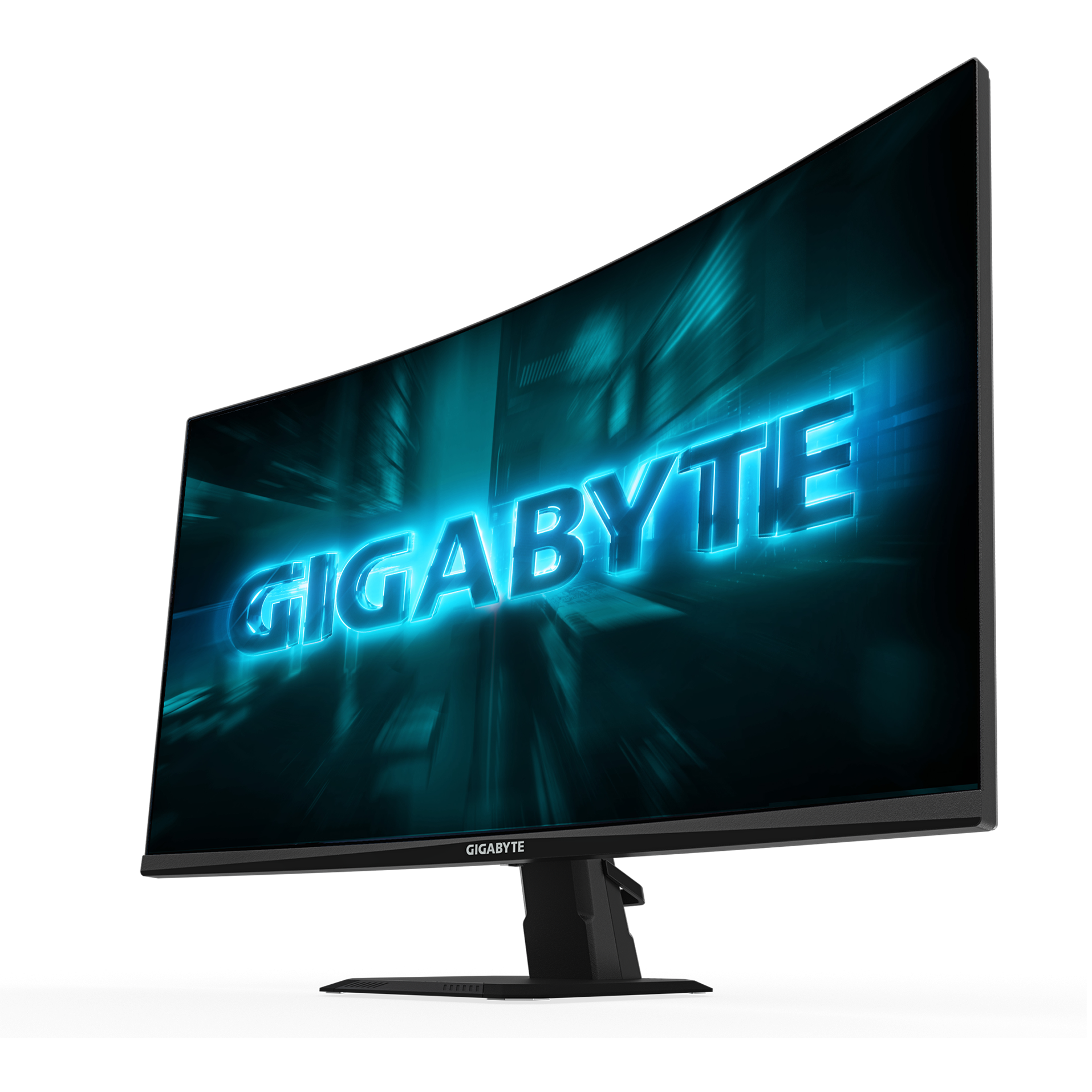 A large main feature product image of Gigabyte GS27FC2 - 27" Curved 1080p 240Hz VA Gaming Monitor