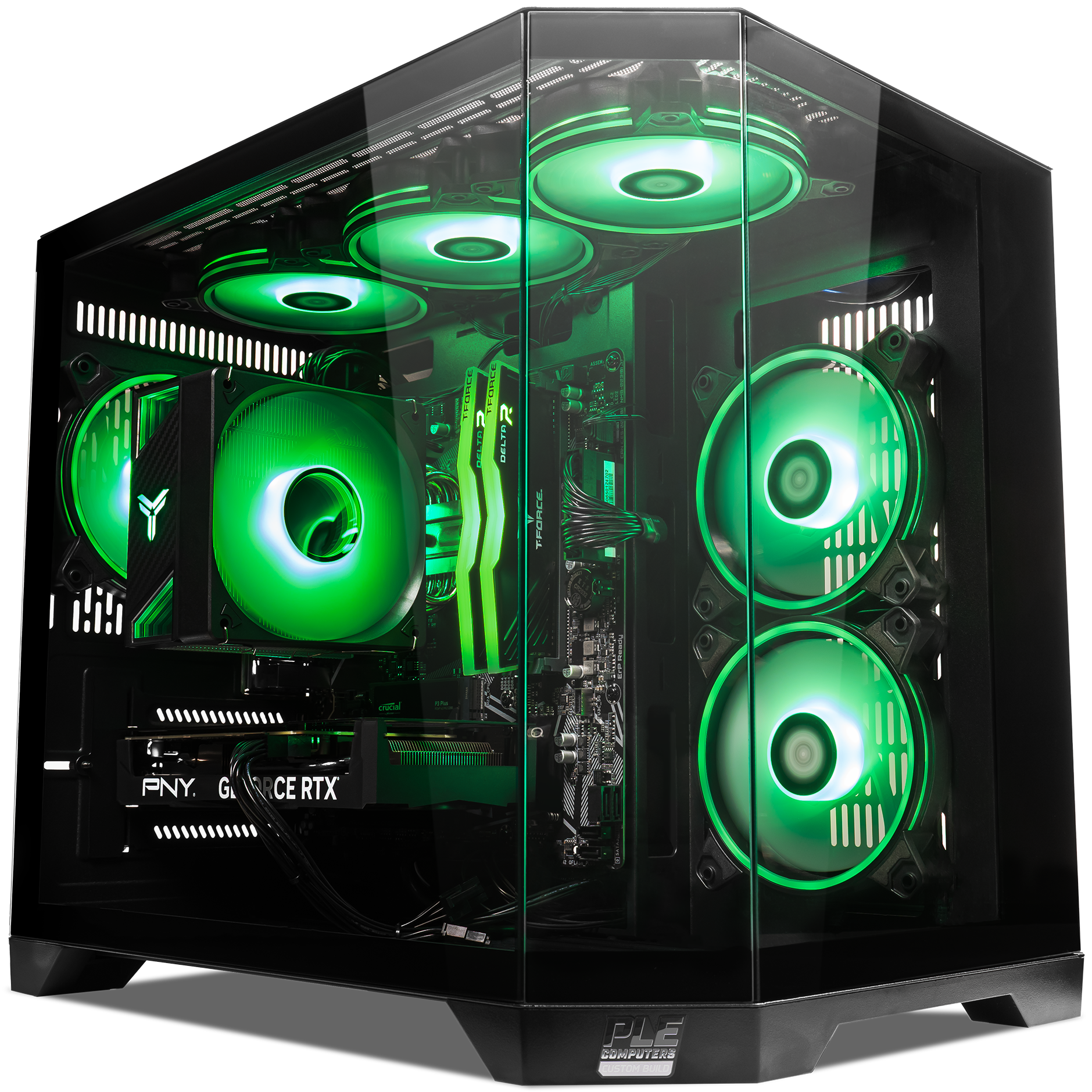 PLE Scout RTX 4060 Prebuilt Ready To Go Gaming PC PLE Computers