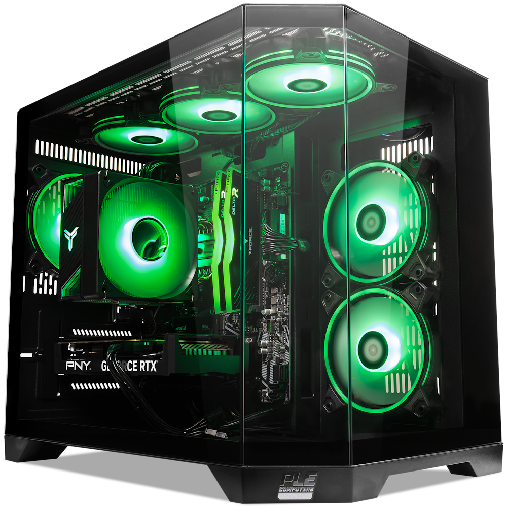 PLE Scout RTX 4060 Prebuilt Ready To Go Gaming PC PLE Computers