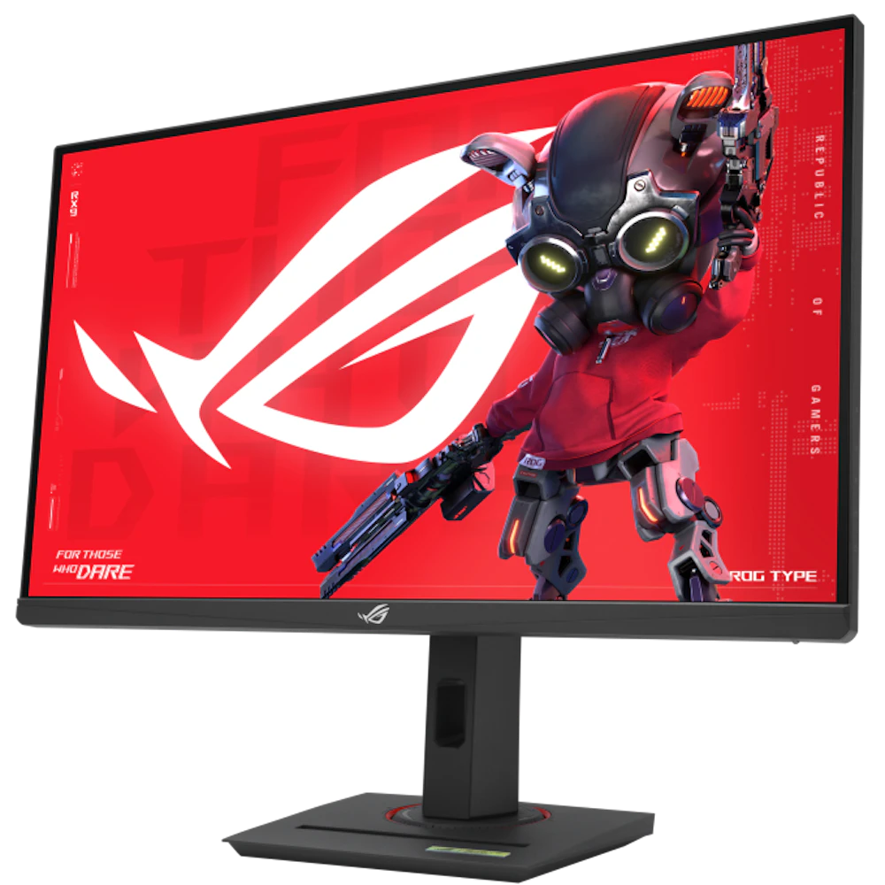 A large main feature product image of ASUS ROG Strix XG27ACMS 27" 1440p 320Hz Fast IPS Gaming Monitor