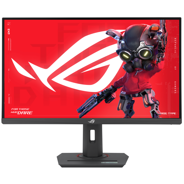 A large main feature product image of ASUS ROG Strix XG27ACMS 27" 1440p 320Hz Fast IPS Gaming Monitor