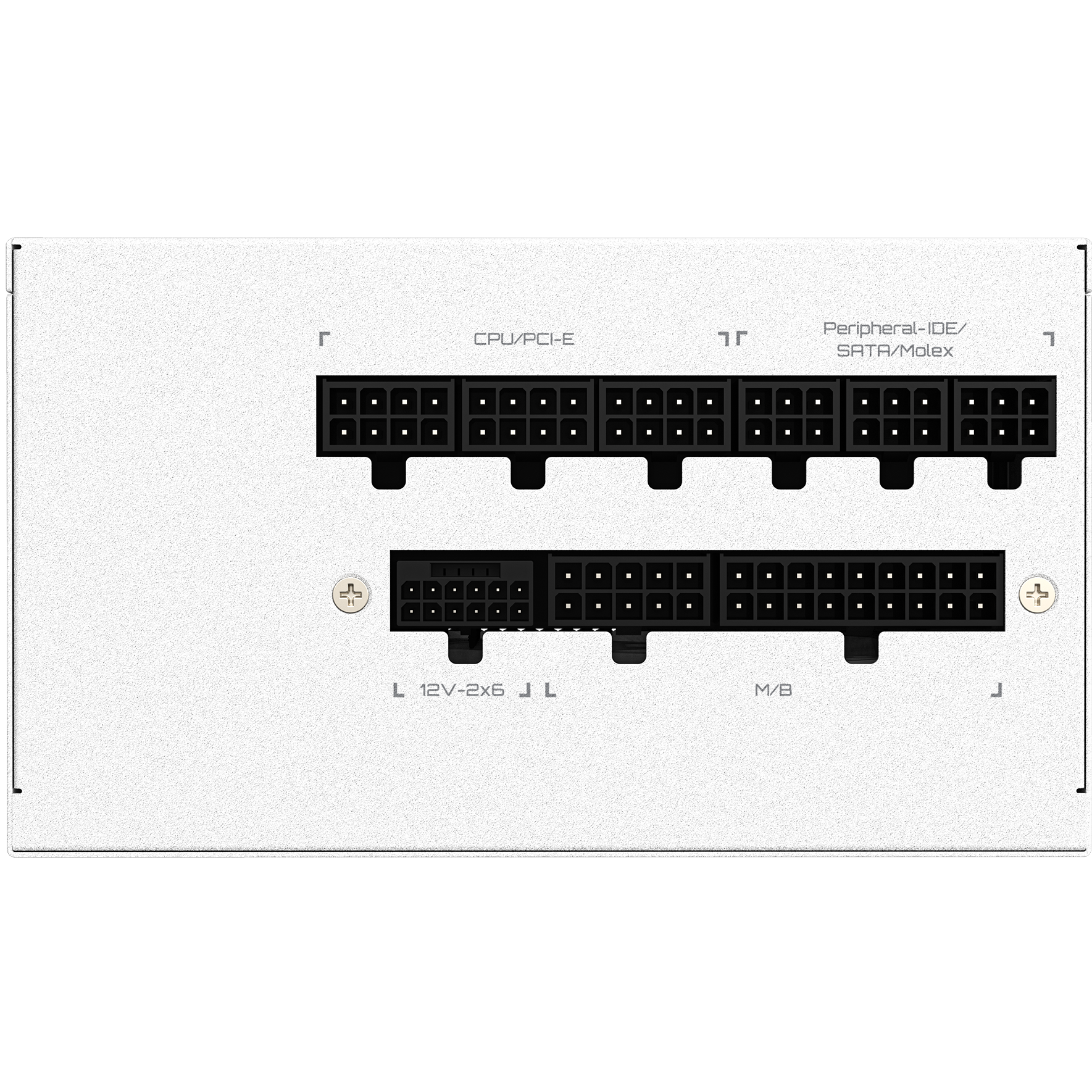A large main feature product image of Gigabyte UD GP-UD850GM PG5 V2 850W Gold PCIe 5.1 ATX Modular PSU - White