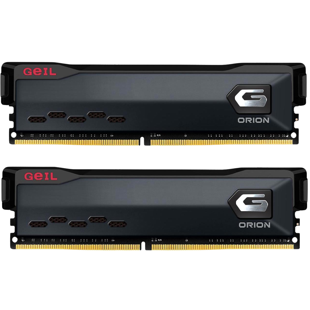 A large main feature product image of GeIL Orion 32GB Kit (2x16GB) DDR4-3200 C22