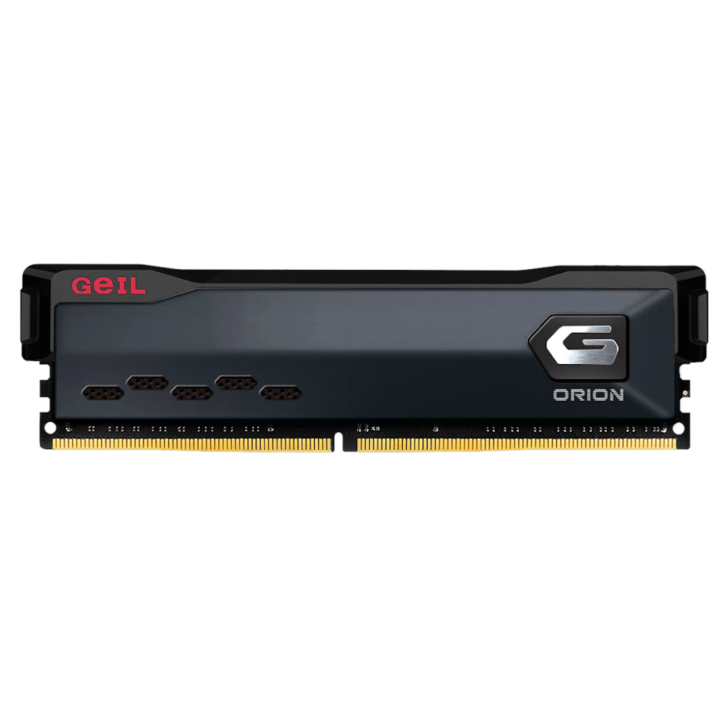 A large main feature product image of GeIL Orion 32GB Kit (2x16GB) DDR4-3200 C22